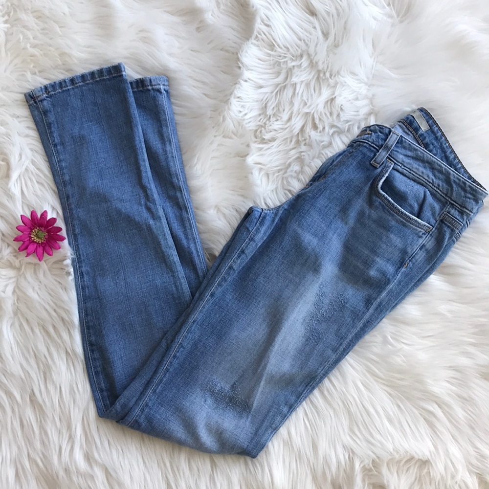 Joe's Jeans Distressed Light Washed Chelsea